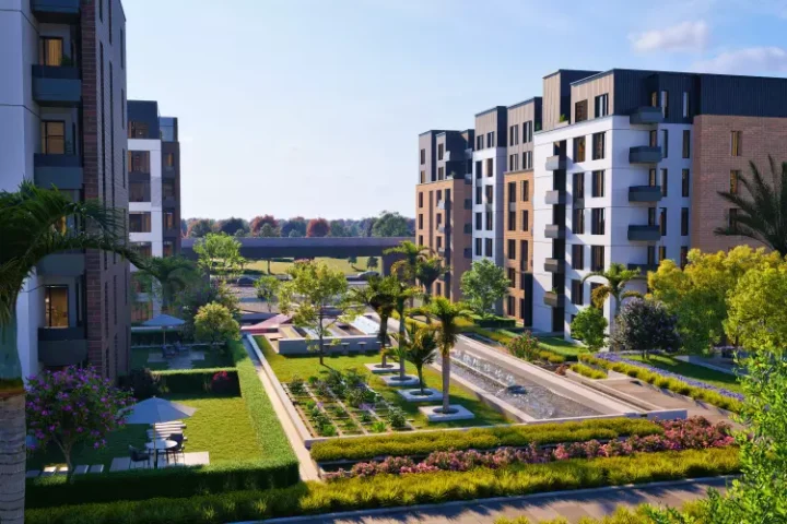 Get a apartment 110 meter in Garnet Residence Fifth Settlement