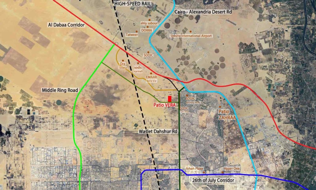 Live in Patio Vera Sheikh Zayed Compound villa 380m