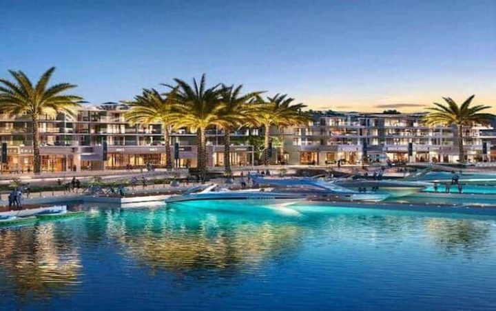 At an attractive price a 180m chalet in Lea Marassi North Coast Resort with a wonderful view