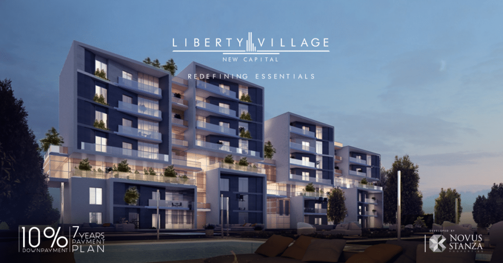 Great opportunity of 216m Apartment with installments over 7 years in Liberty Village New Capital
