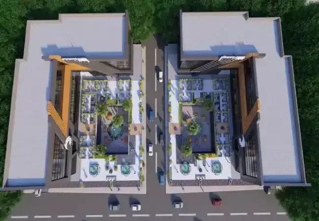 Offices for sale at Eagle Hub Mall El Shorouk City 86 meters