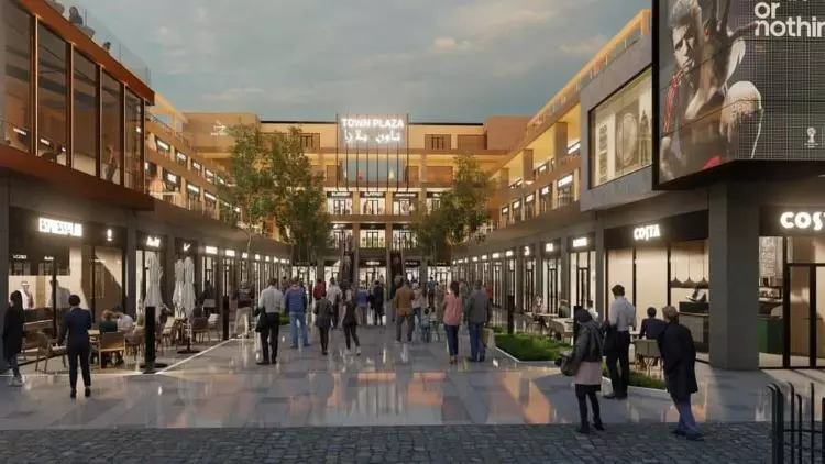 احجز مكتب في مول تاون بلازا ويست واي بمساحة 56 متر