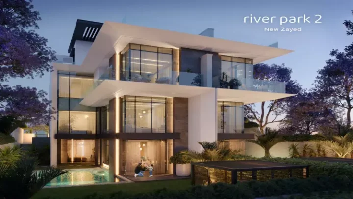 وحدات بمساحة 240 متر للحجز في مشروع ريفير بارك الشيخ زايد الجديدة