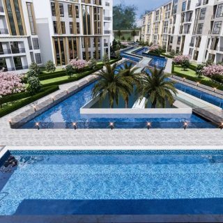 شقة للبيع في كمبوند سيلفيا التجمع الخامس بتسهيلات تصل إلي 10 سنوات