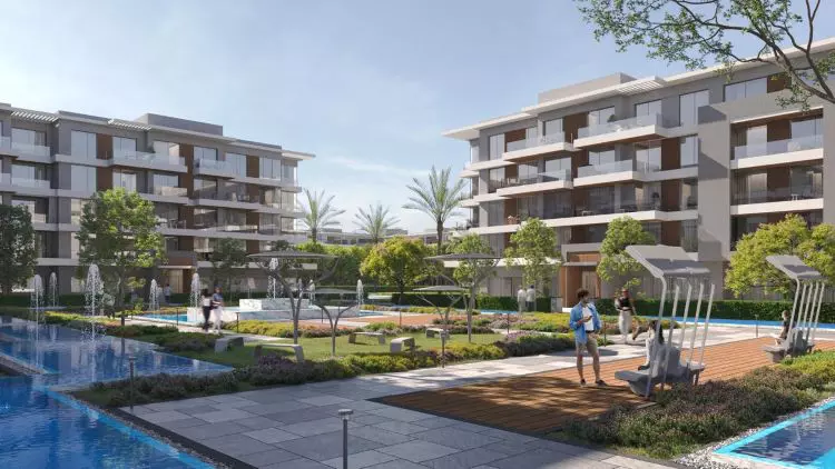 للبيع بالتقسيط شقة 155 متر في بوتيك فيلدج التجمع الخامس