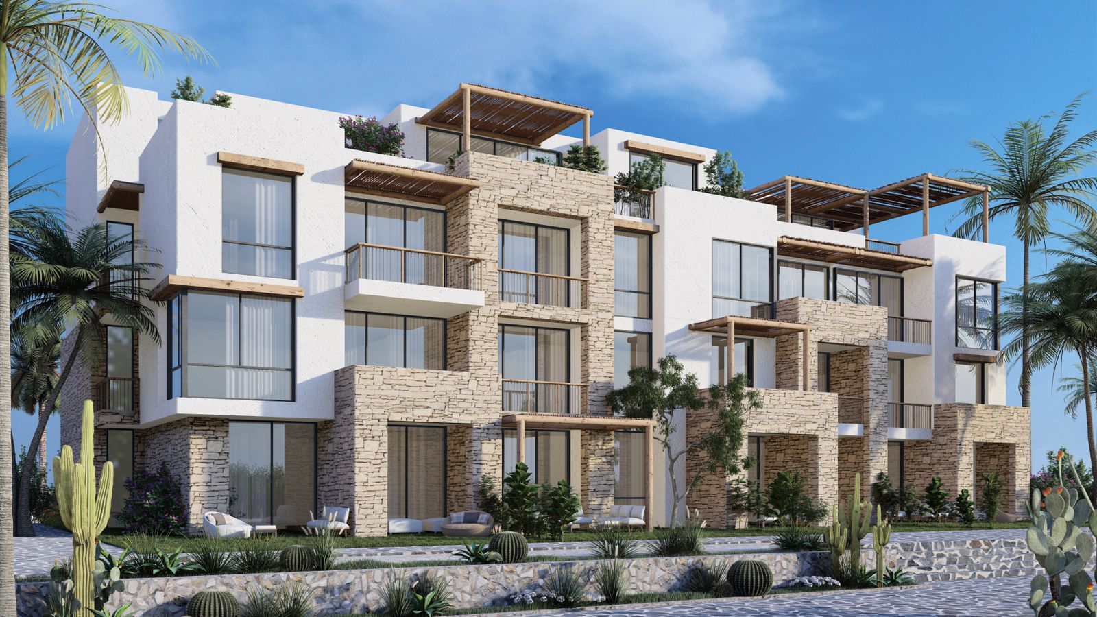 احجز وحدة بمساحة 315 متر في منتجع مسايا الساحل الشمالي