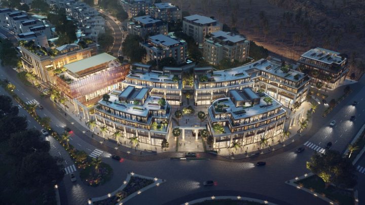 عرض متميز مكتب 100 متر للبيع في مول اوربن كي التجمع الخامس بموقع مميز