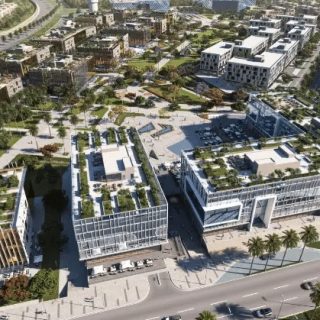 Get a shop in Atom New Cairo with an area of 93 meters