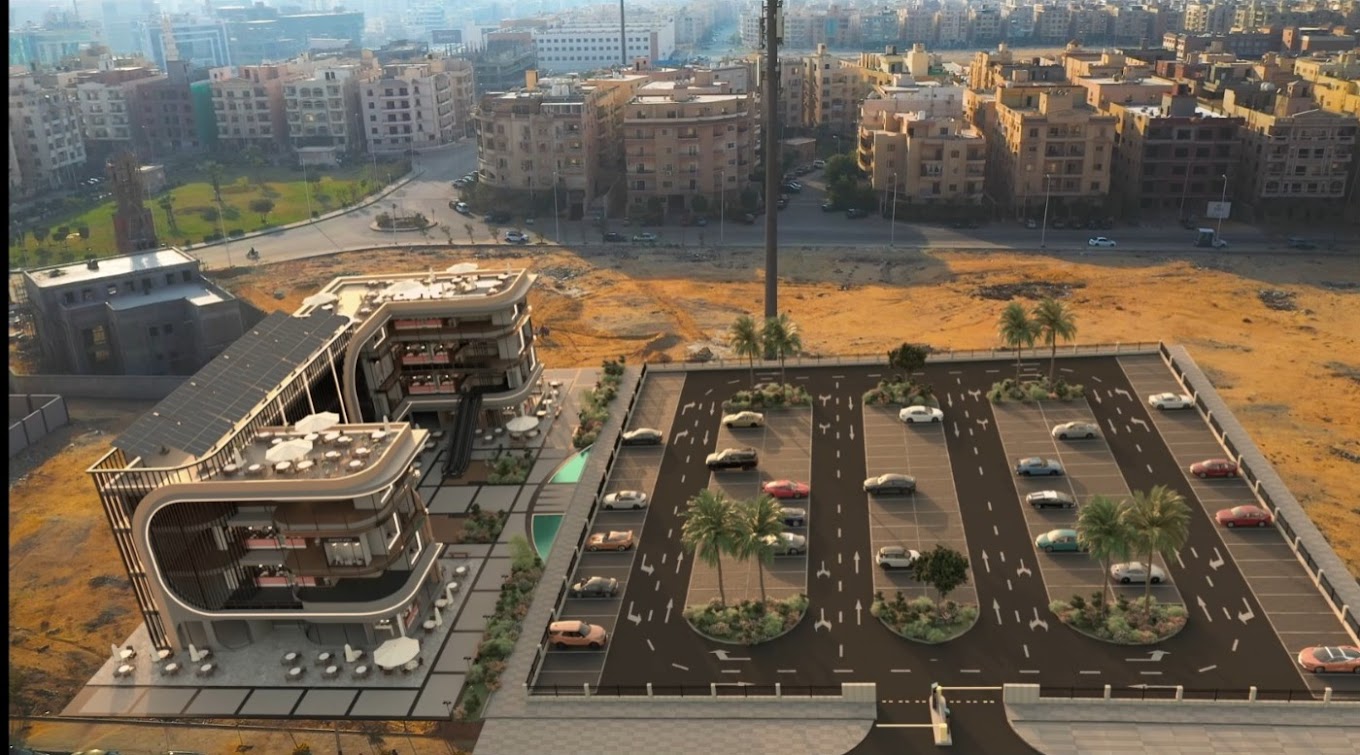 C yard Mall New Cairo Concrete Developments
