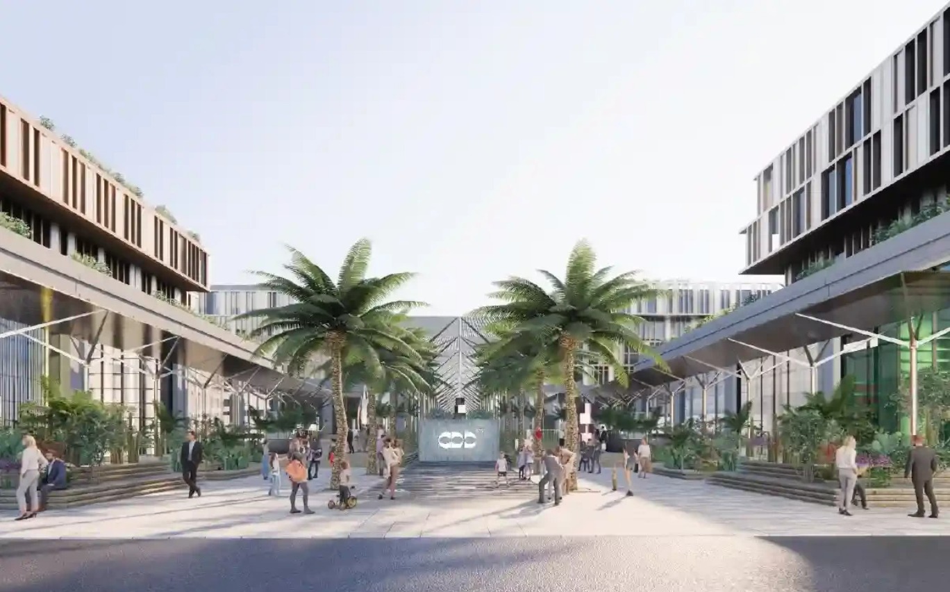 The cheapest 120m shop for sale in Cairo Design District New Cairo