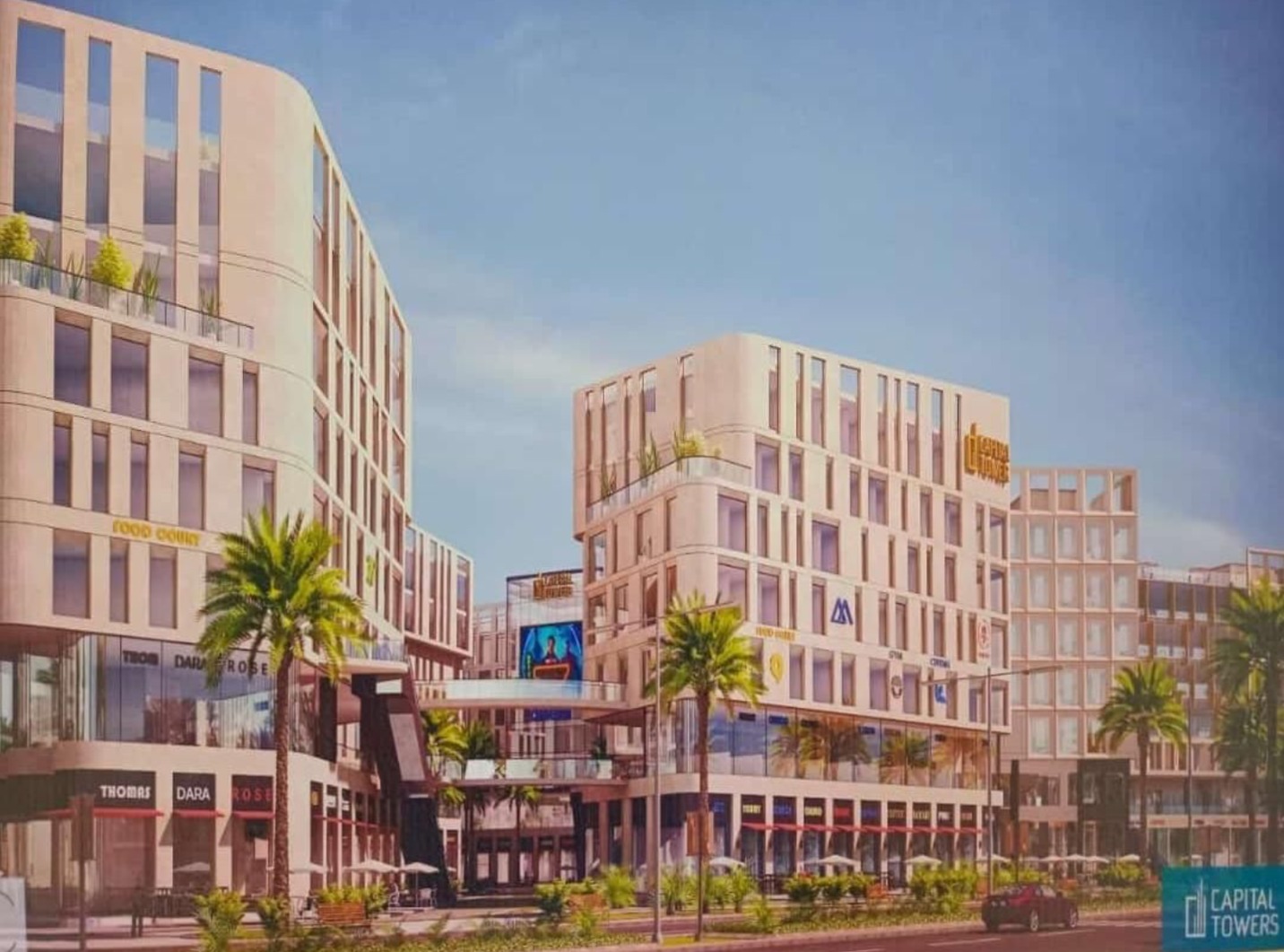 The cheapest shop 28m for sale in Capital Tower 6 October