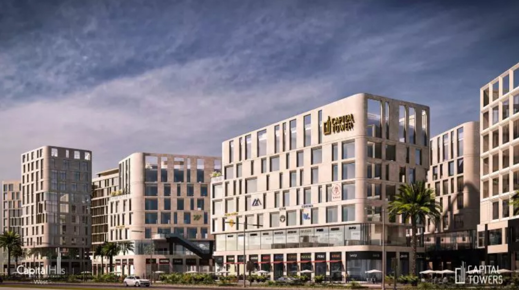 The cheapest shop 28m for sale in Capital Tower 6 October