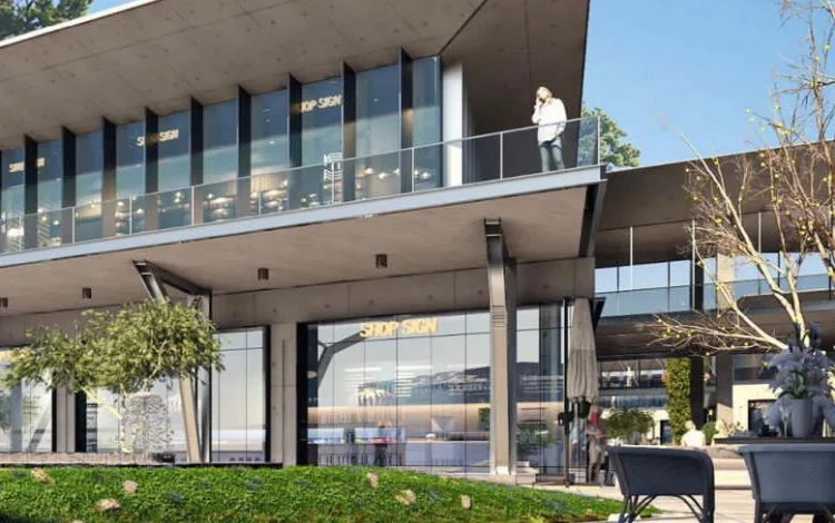 In Sheikh Zayed book a shop in Centrada Hub Mall with an area of 80 meters