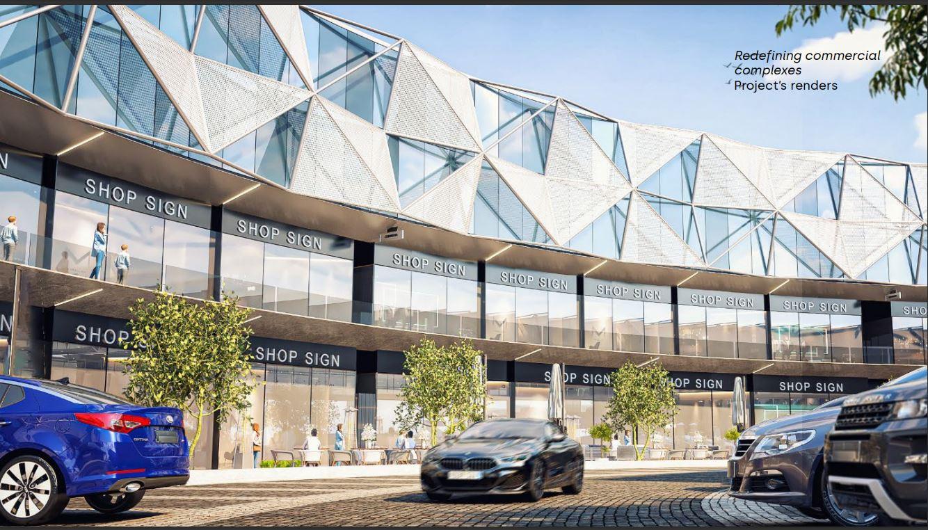 Book an office in Cinco Mall New Cairo with an area of 64 meters with installments over 7 years