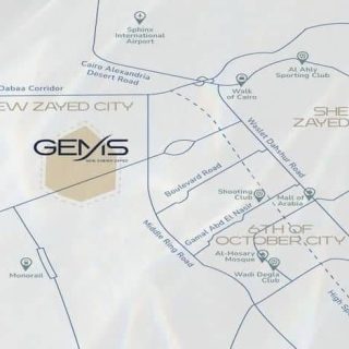 كمبوند جيمس زايد الجديدة فاي – Gems New Zayed Compound