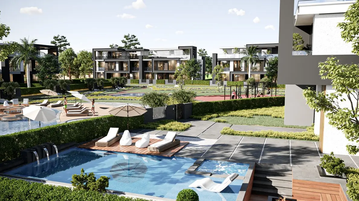 بسعر مغري تاون هاوس 230م بمشروع مينوركا زايد الجديدة فيو رائع