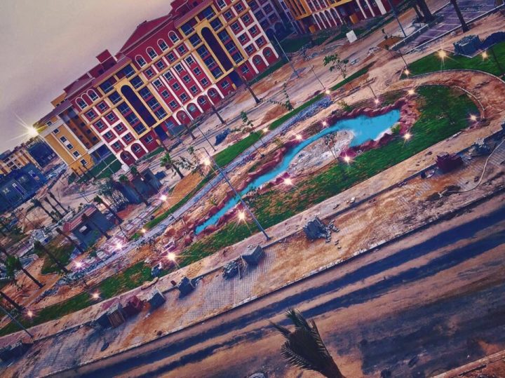 173m attractive Apartment for sale in Degla Palms October Compound with imaginary price