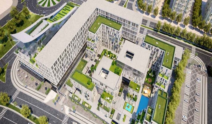 سارع بشراء شقة 128 متراً في كمبوند سكاي رامب زايد الجديدة