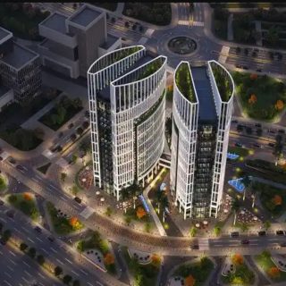 بسعر مغري محل 83م بمول ايفال تاورز العاصمة الإدارية فيو رائع