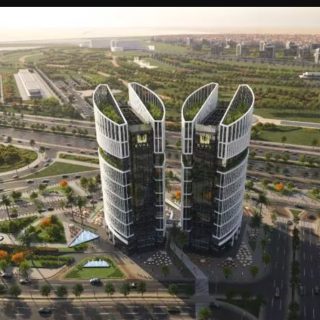 بسعر مغري محل 83م بمول ايفال تاورز العاصمة الإدارية فيو رائع