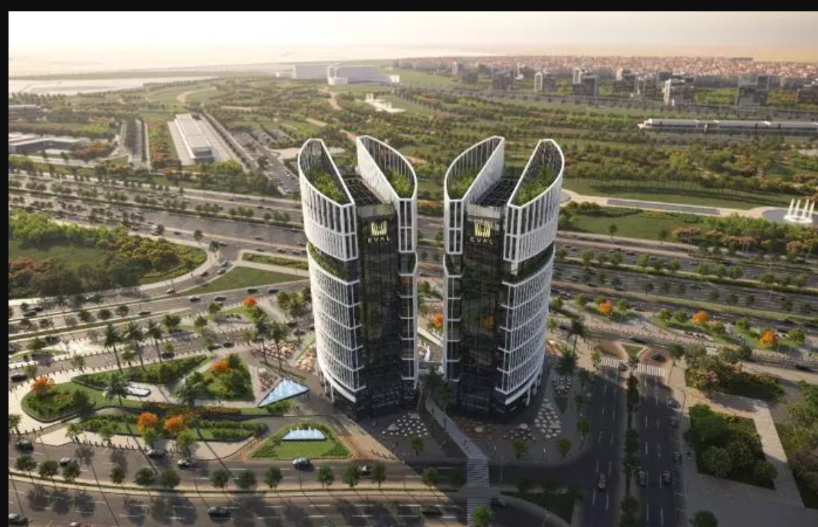 بسعر مغري محل 83م بمول ايفال تاورز العاصمة الإدارية فيو رائع