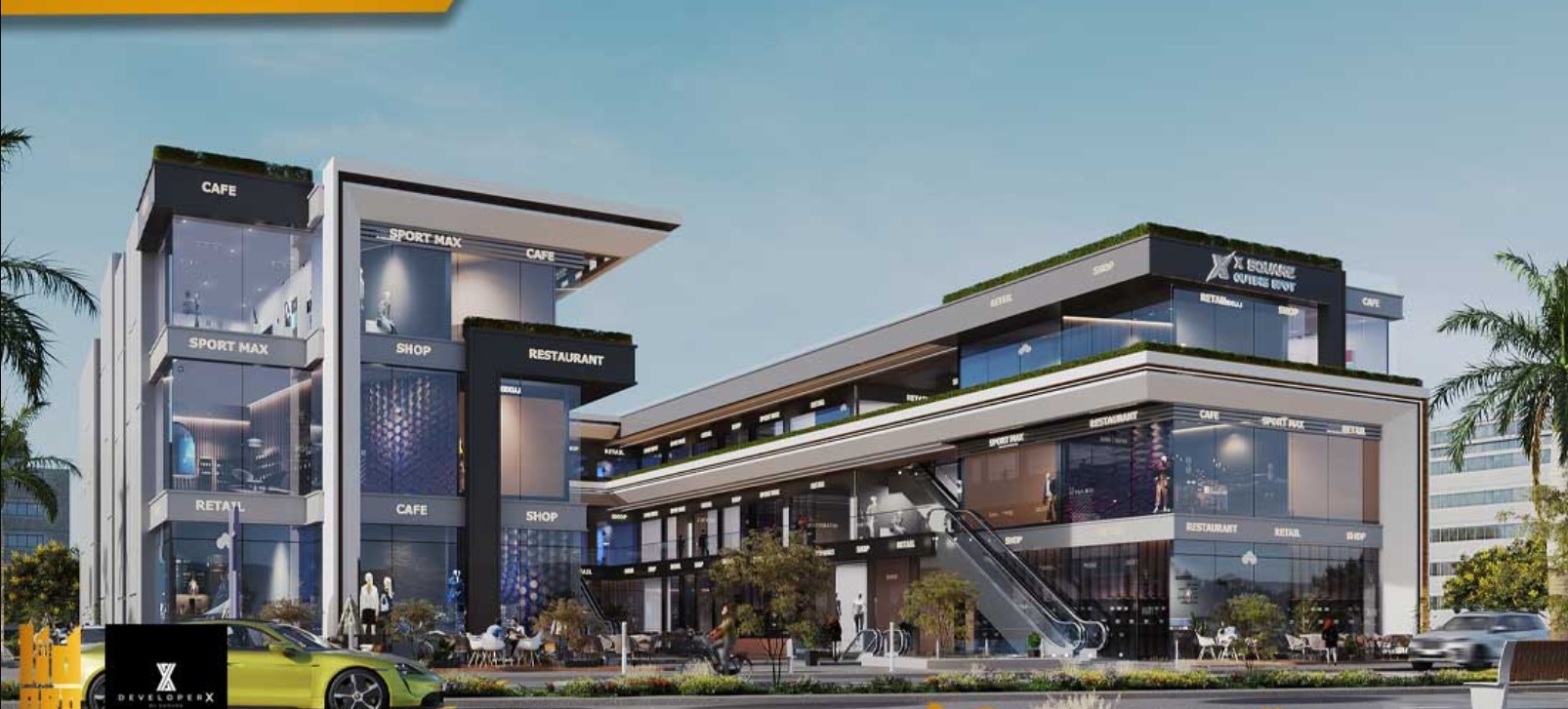 مول اكس سكوير التجمع الخامس اكس استيت – X Square Mall New Cairo