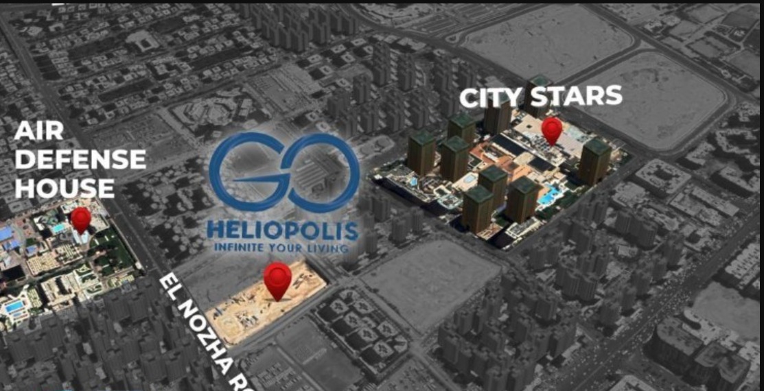 Hurry to buy an apartment 146 meter in Go Heliopolis compound New Cairo Khozam