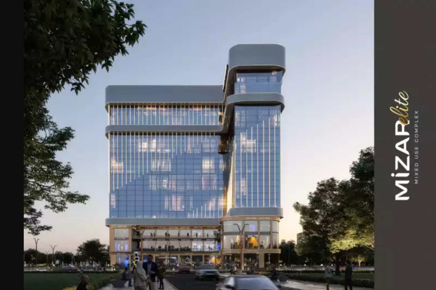 Office for sale in Mizar Elite New Capital with an area of 87m