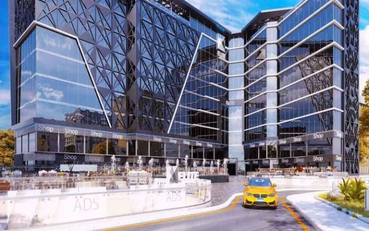 With a 30% down payment get a 60m shop in Modon Mega Tower New Capital