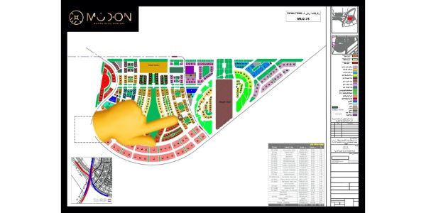 With a 30% down payment get a 60m shop in Modon Mega Tower New Capital