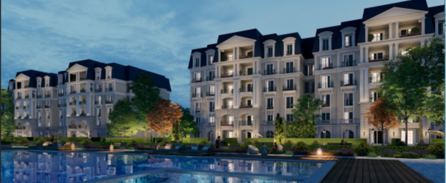 Get an apartment 128m in Nile Boulevard New Cairo