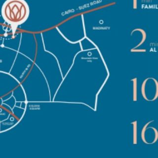 Get an apartment 128m in Nile Boulevard New Cairo