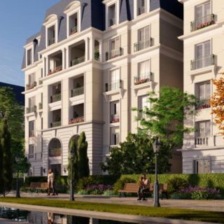 Get an apartment 128m in Nile Boulevard New Cairo