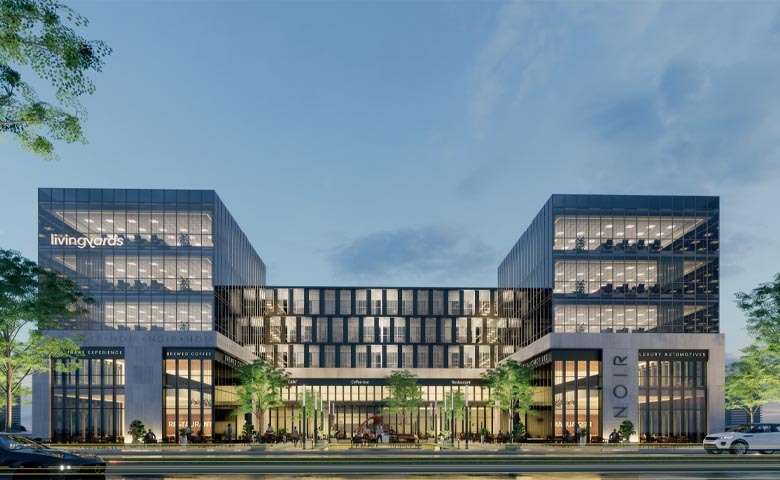 أحصل على مكتب في نوار التجمع الخامس بمساحة 96 متر