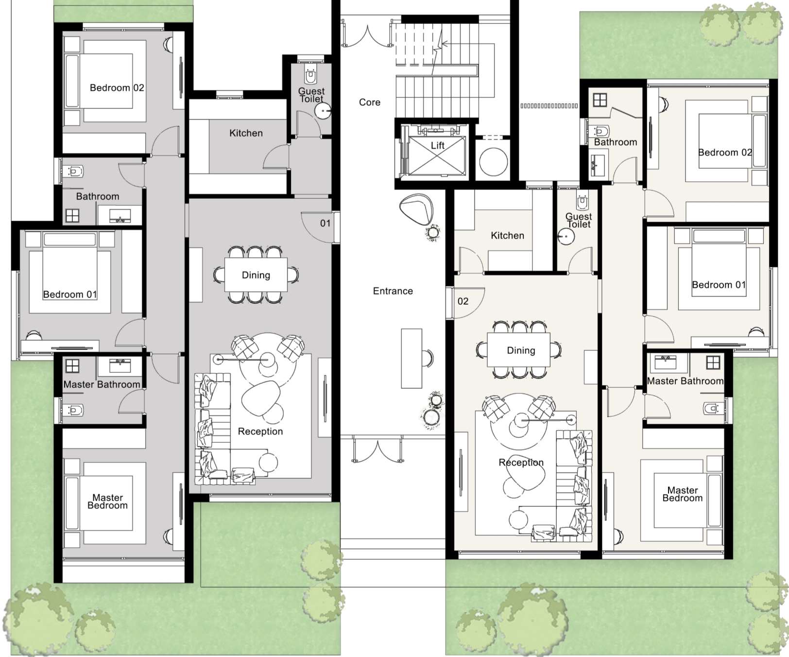 كمبوند بي اكس بالم هيلز 6 أكتوبر –  PX Palm Hills 6 October Compound