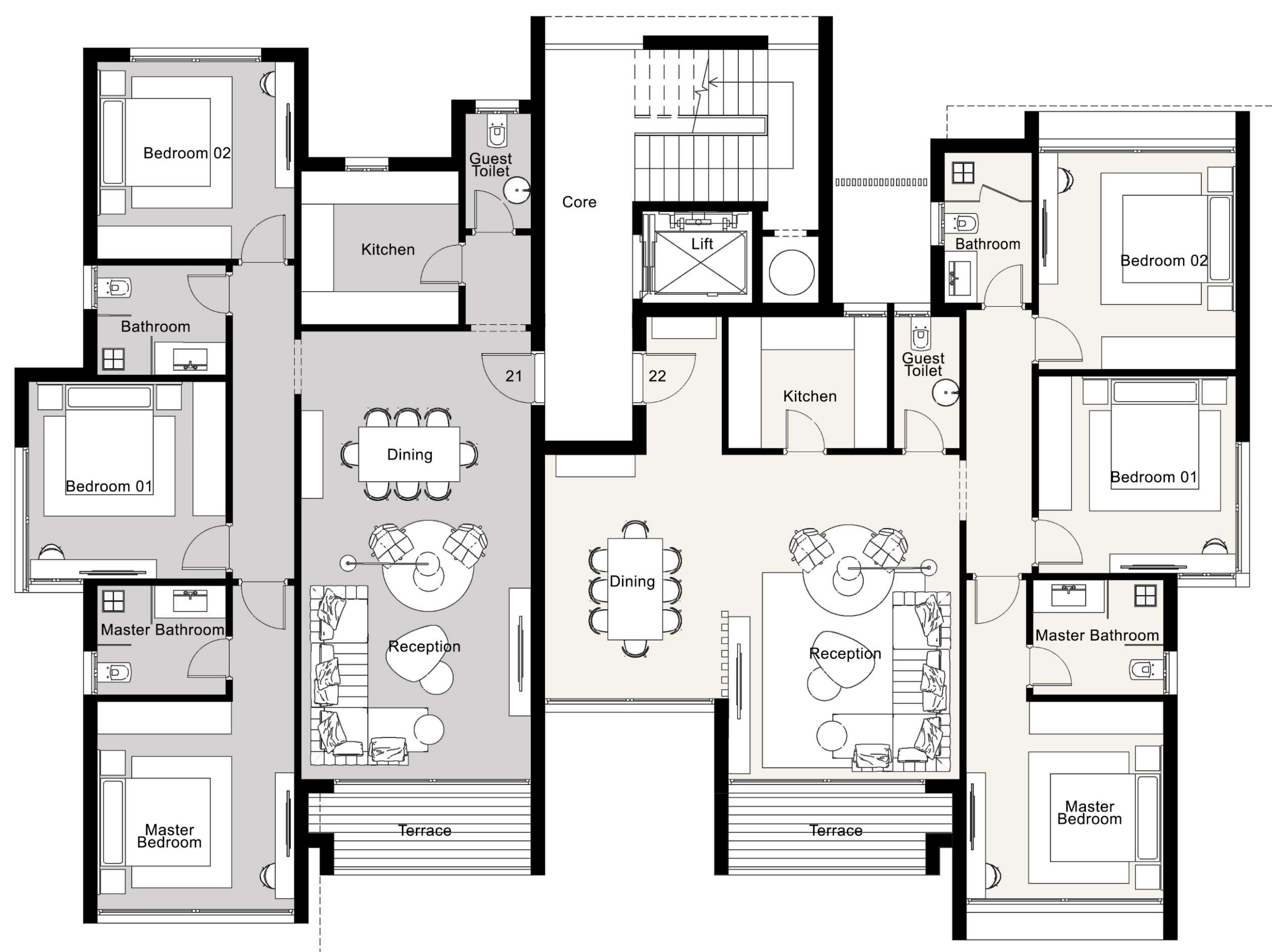 كمبوند بي اكس بالم هيلز 6 أكتوبر –  PX Palm Hills 6 October Compound