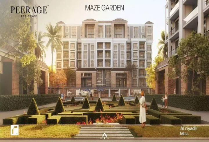 For sale in Peerage Compound New Cairo an apartment with an area of 100 meters at a very good price.