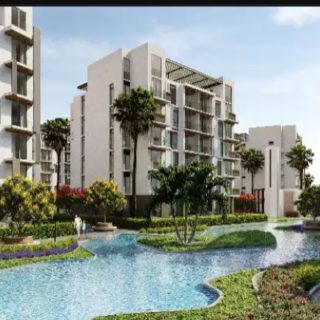 For sale in The Icon Gardens Compound Fifth Settlement an apartment with an area of 110m at a very attractive price