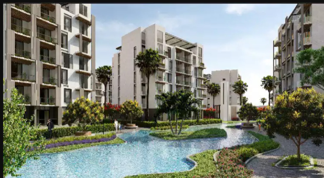 For sale in The Icon Gardens Compound Fifth Settlement an apartment with an area of 110m at a very attractive price