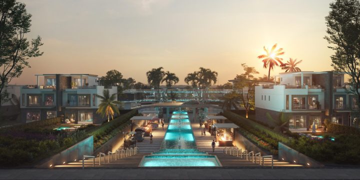 ارخص تاون هاوس 315م للبيع فى V Levels Sheikh Zayed