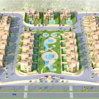 تحت سعر السوق توين هاوس 275م للبيع في مشروع رويال ليك زايد الجديدة