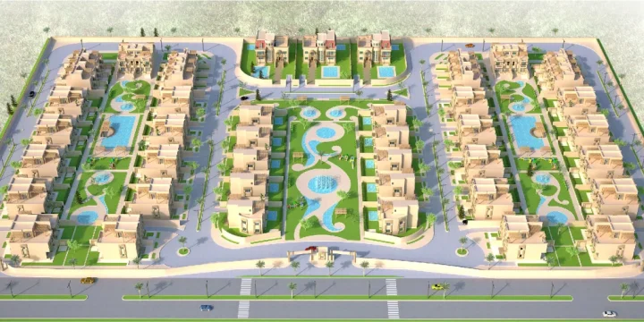 تحت سعر السوق توين هاوس 275م للبيع في مشروع رويال ليك زايد الجديدة