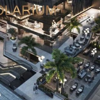 عرض متميز محل 107 متر للبيع في سولاريوم بيزنس التجمع الخامس بموقع مميز