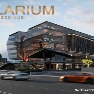 عرض متميز محل 107 متر للبيع في سولاريوم بيزنس التجمع الخامس بموقع مميز