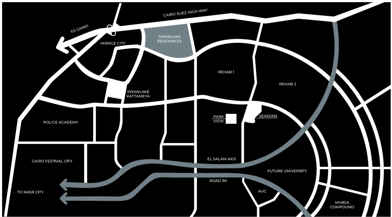 ادفع 10% واستلم فيلا في ذا سكارليت سوان ليك ريزيدنس 450م 6 غرف