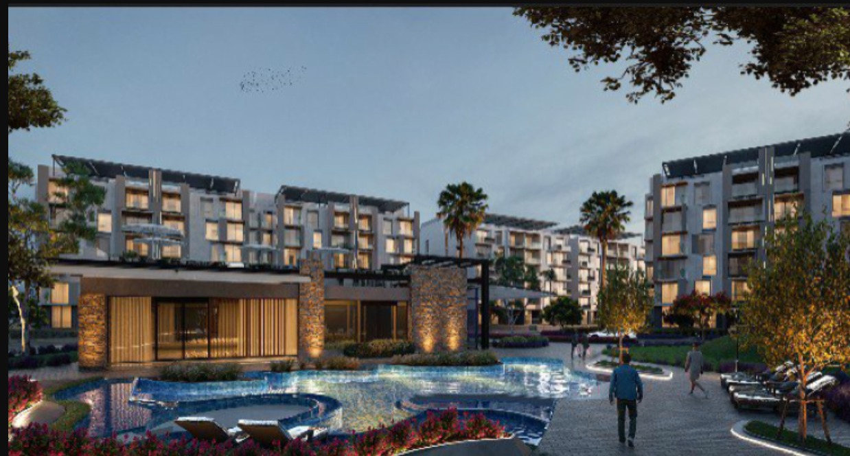 For sale in The Icon Gardens Compound Fifth Settlement an apartment with an area of 110m at a very attractive price