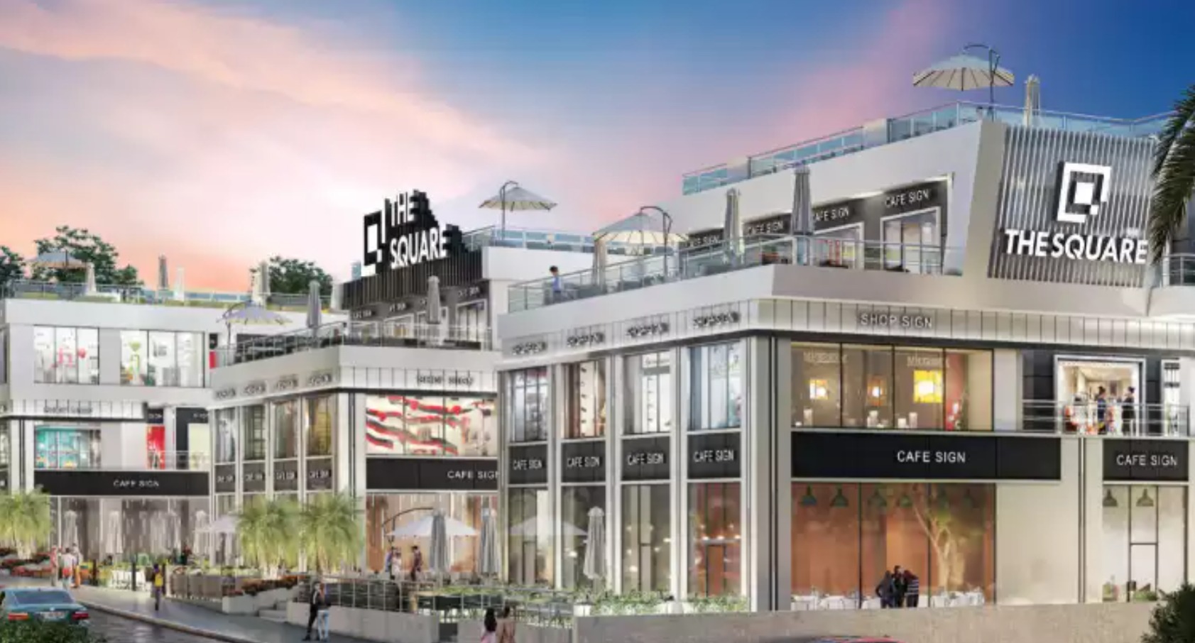 فرصة عظيمة محل 72م مع اقساط على 6 سنوات فى مول ذا سكوير فاليو