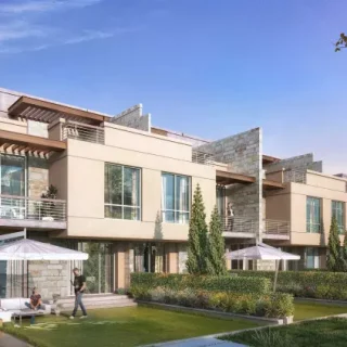 Villa ready for receipt at Marina Village 8 New Alamein project with special full finishing