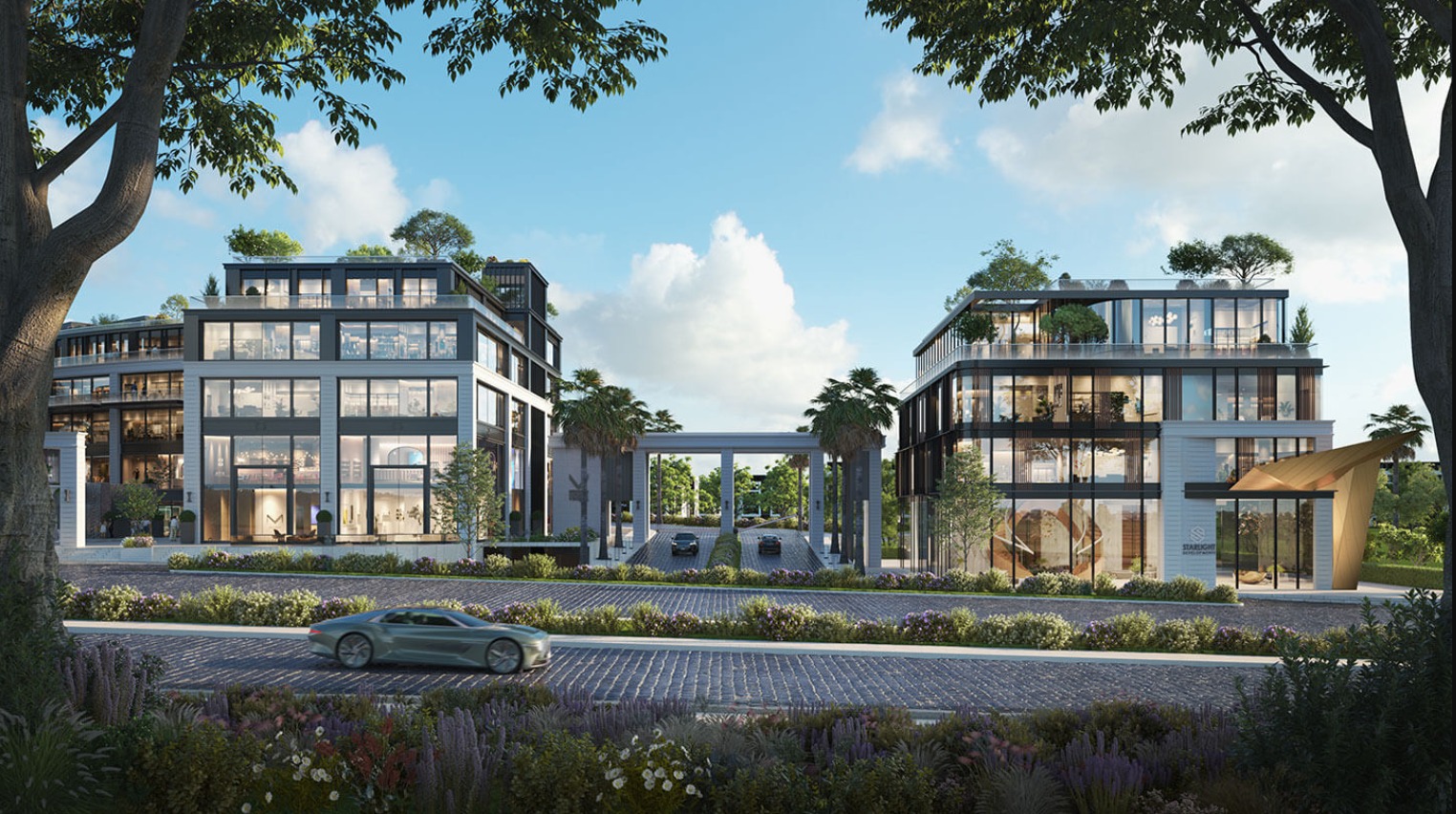 عرض متميز مكتب 100 متر للبيع في مول اوربن كي التجمع الخامس بموقع مميز