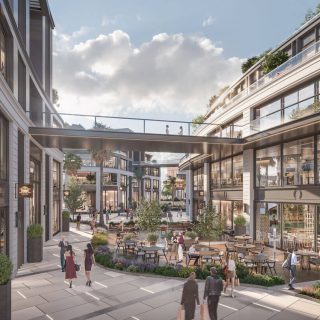 عرض متميز مكتب 100 متر للبيع في مول اوربن كي التجمع الخامس بموقع مميز